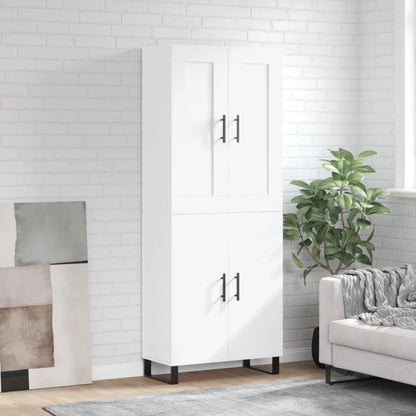 Highboard 69,5 X 34 X 180 Cm Konstrueret Træ - Variant 3199577