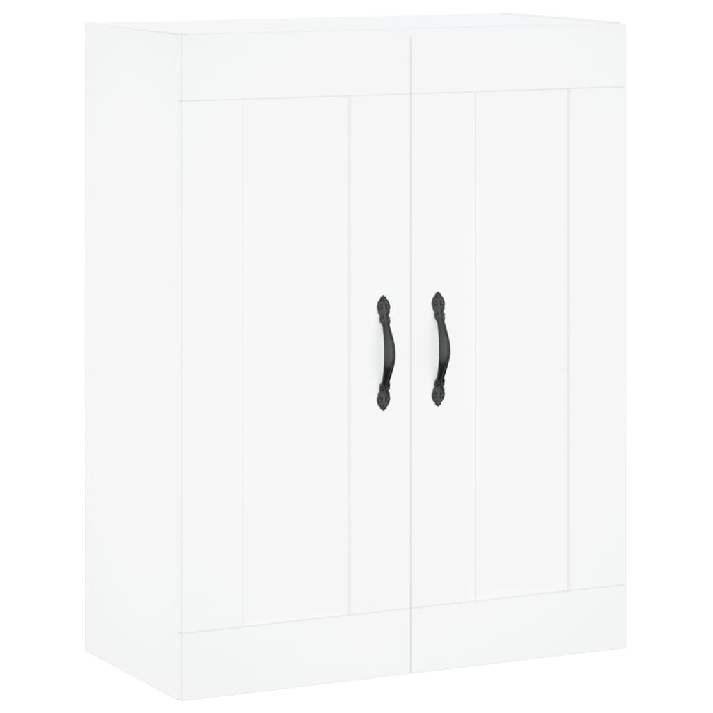 Højskab 69,5x34x180 Cm Konstrueret Træ - Billede 5