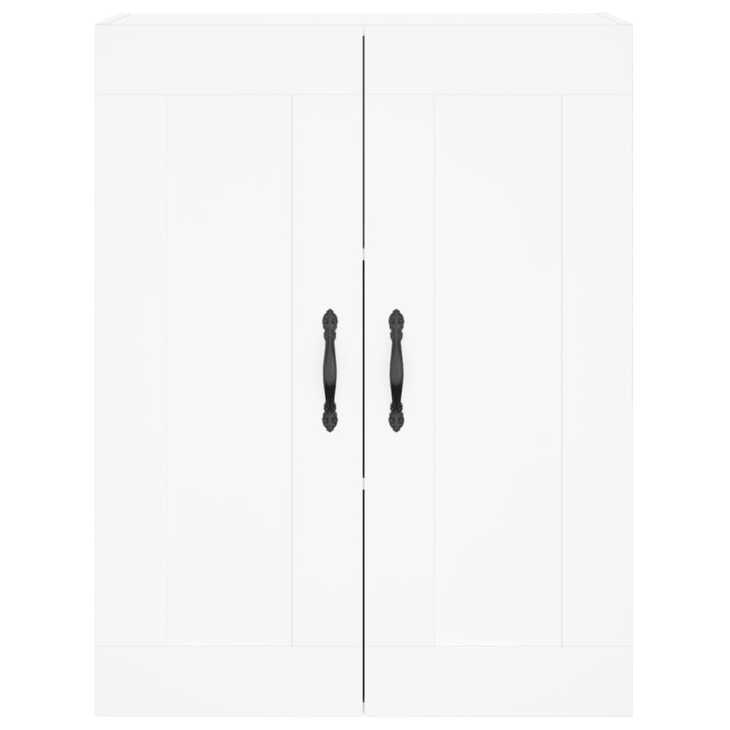 Højskab 69,5x34x180 Cm Konstrueret Træ - Billede 6