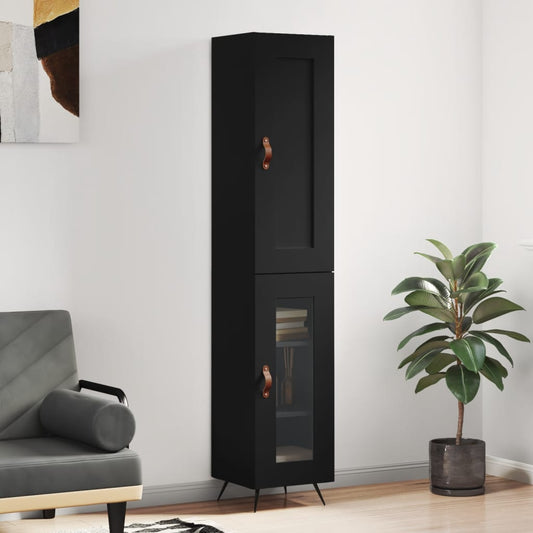 Skab 34,5X34X180 Cm Konstrueret Træ