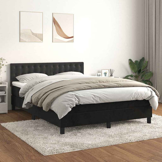Kontinentalseng Med Madras 140x190 Cm Fløjl - Hovedbillede