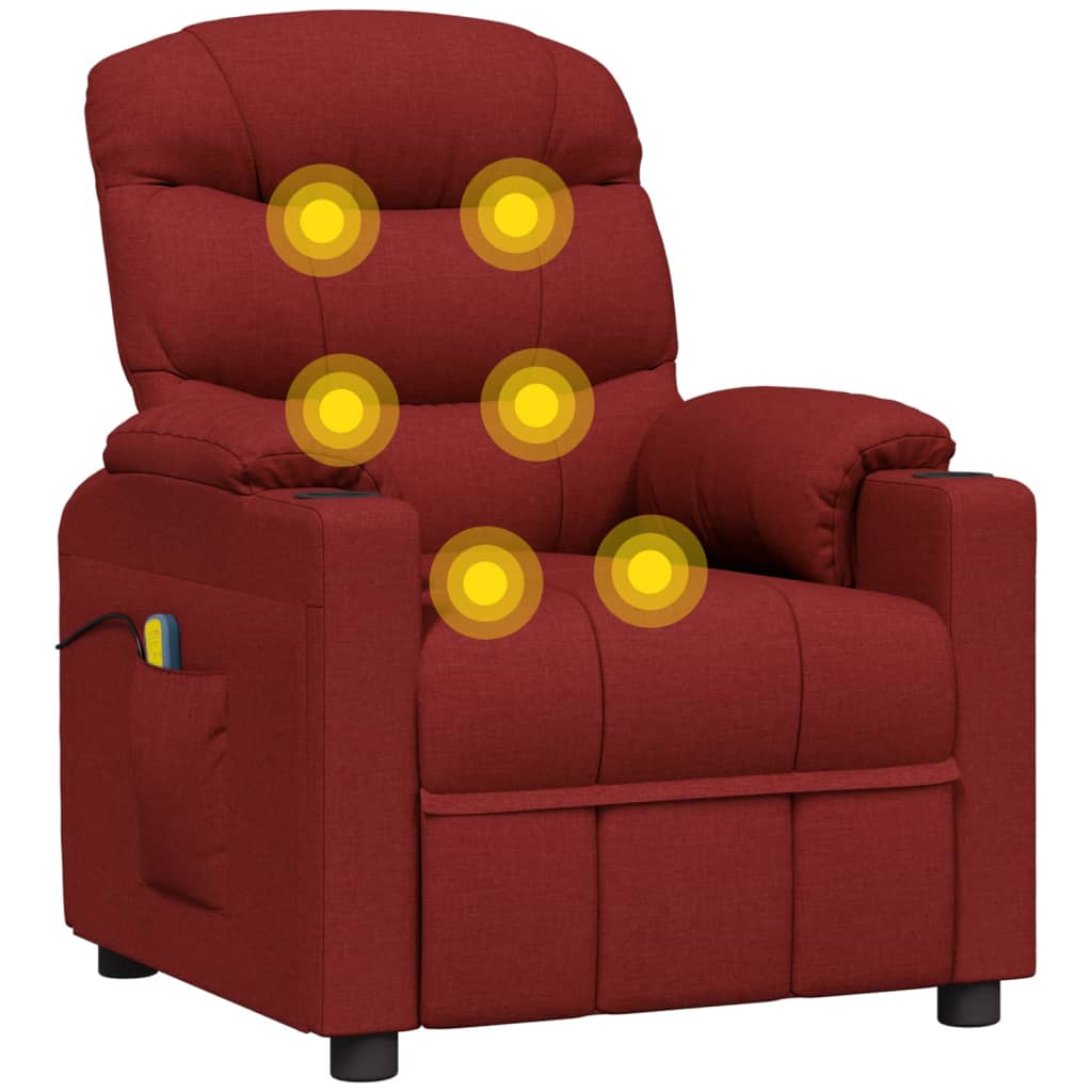 Eldrevet Massagestol Stof