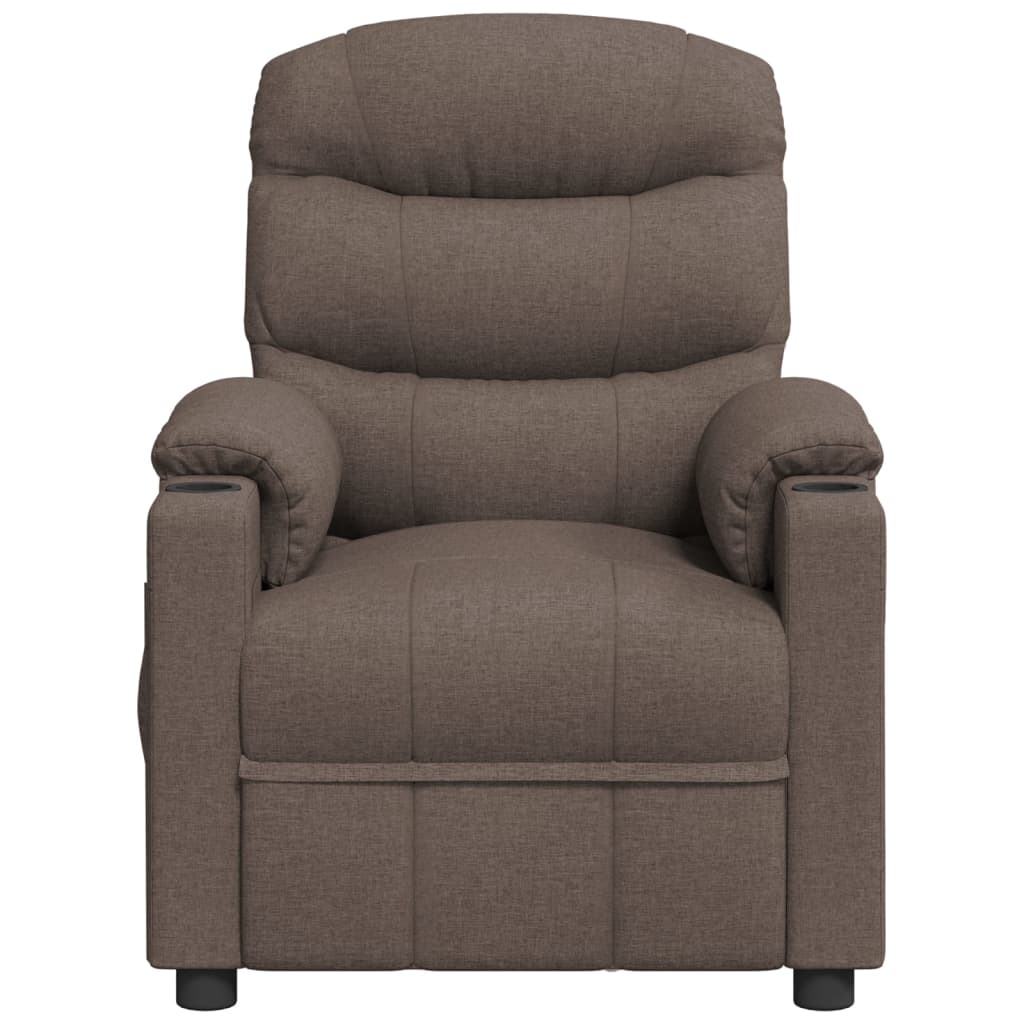 Eldrevet Massagestol Stof - Billede 3