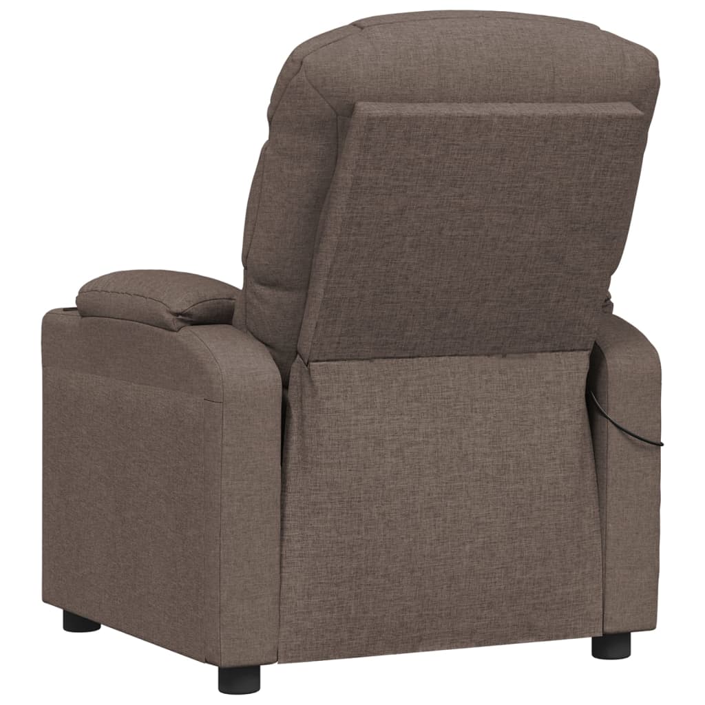 Eldrevet Massagestol Stof - Billede 5
