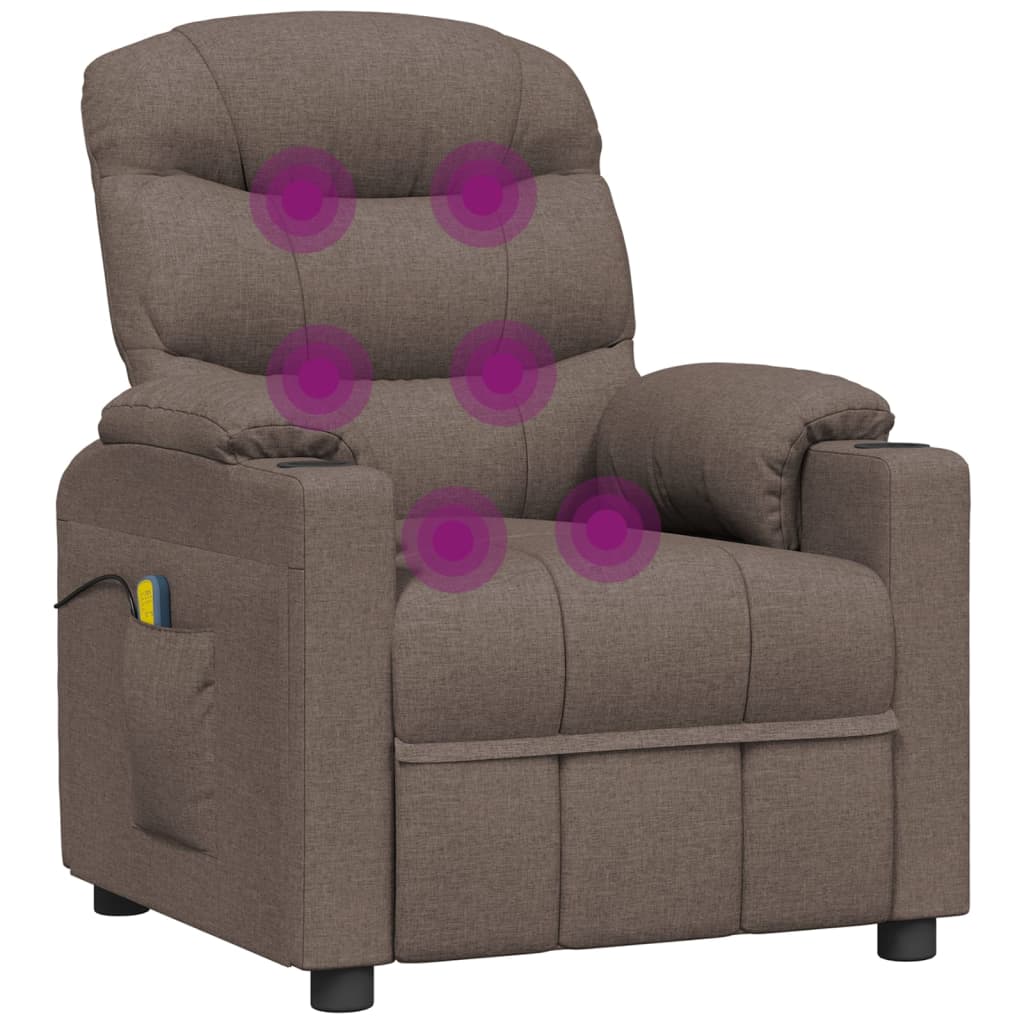 Eldrevet Massagestol Stof - Billede 7
