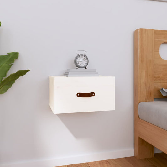Væghængt Sengebord 40X29,5X22 Cm