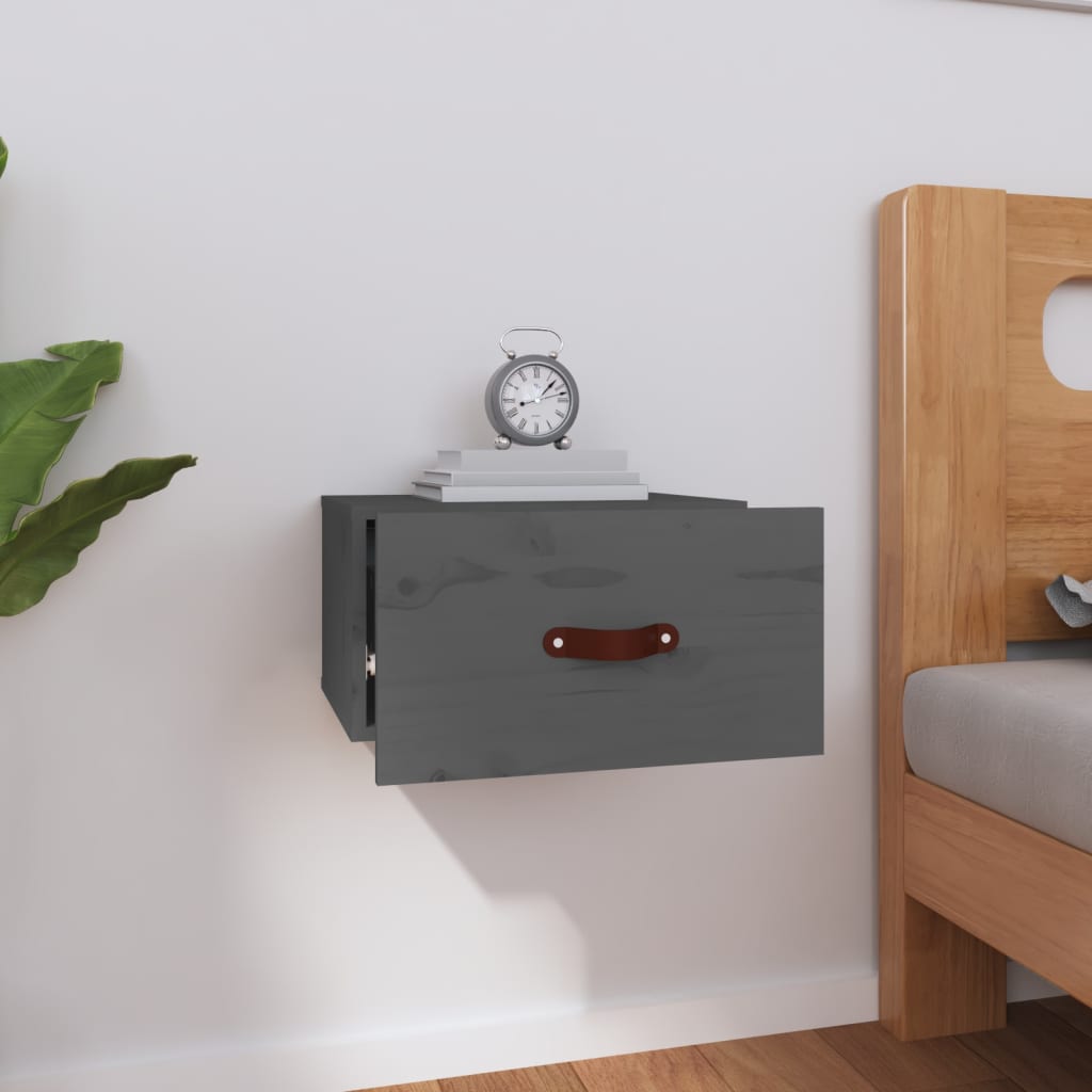 Væghængte Sengeborde 40x29,5x22 Cm - Billede 3
