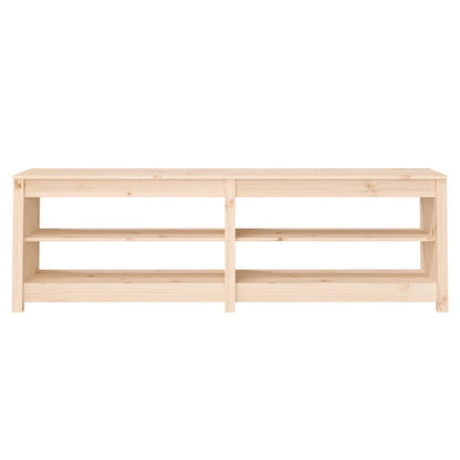 Skobænk 160X36,5X50 Cm Massivt Fyrretræ