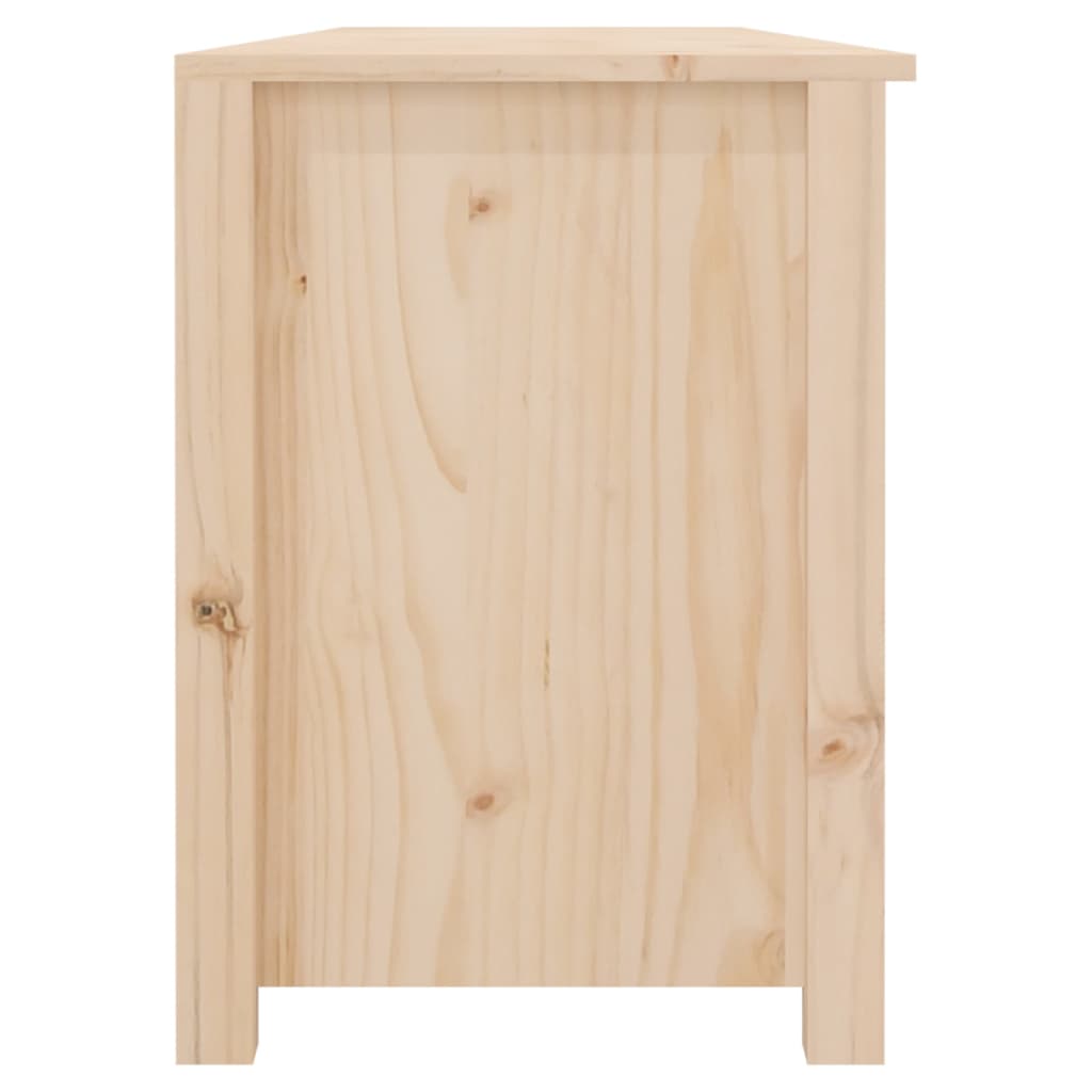 Skobænk 160X36,5X50 Cm Massivt Fyrretræ