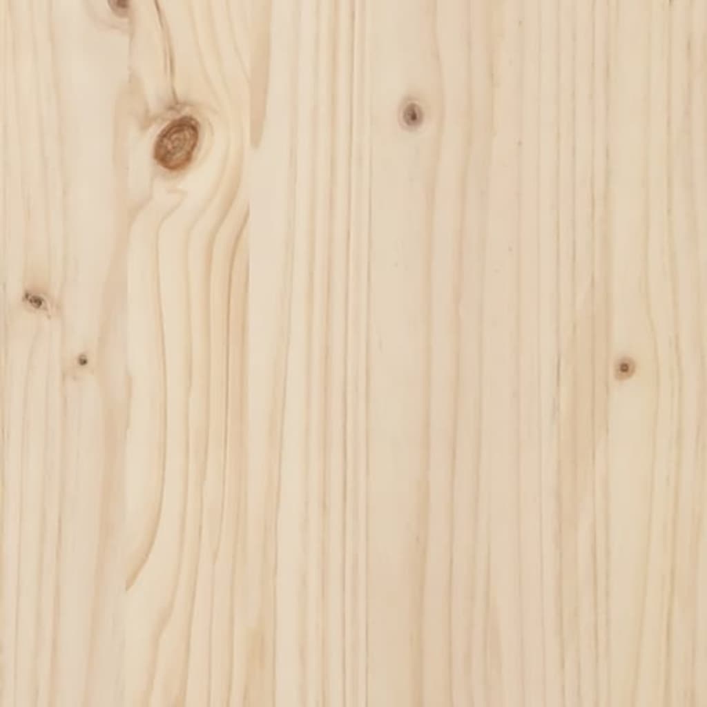 Skobænk 160X36,5X50 Cm Massivt Fyrretræ