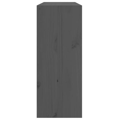 Vinreol 62x25x62 Cm Massivt Fyrretræ - Billede 5