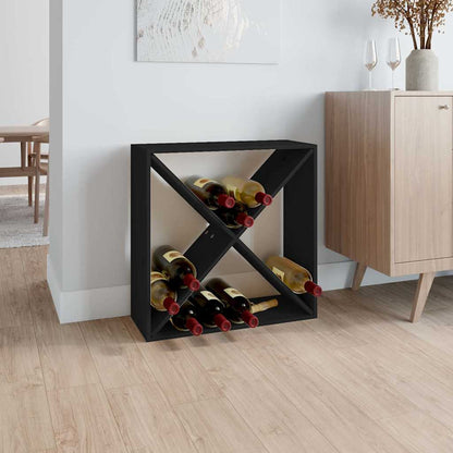 Vinreol 62x25x62 Cm Massivt Fyrretræ - Variant 821763