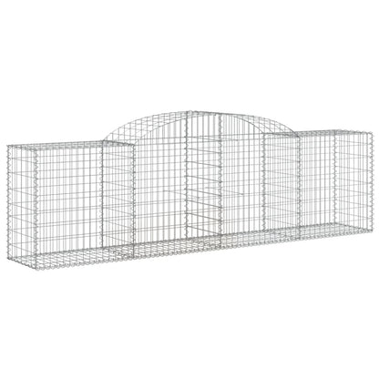 Buede Gabionkurve 20 Stk. 300x50x80/100 Cm Galvaniseret Jern - Billede 3