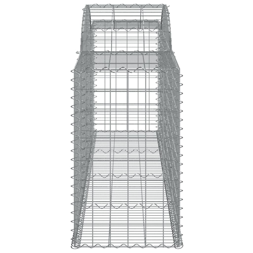 Buede Gabionkurve 20 Stk. 300x50x80/100 Cm Galvaniseret Jern - Billede 5