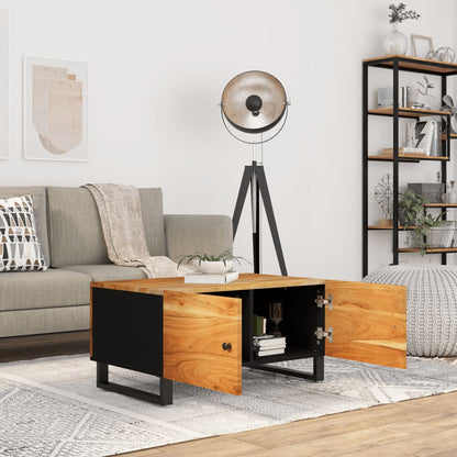 Sofabord 80x50x40 Cm Massivt Mangotræ Konstrueret Træ - Billede 3