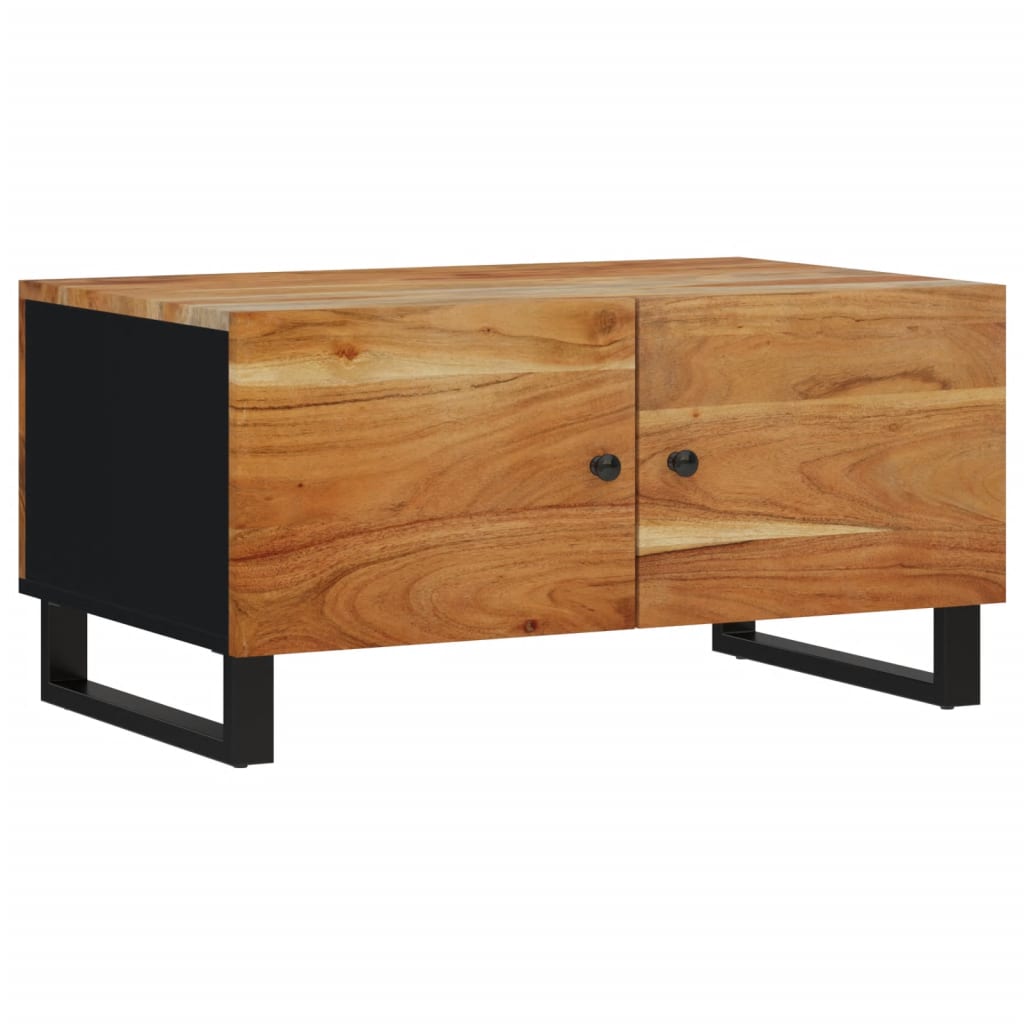 Sofabord 80x50x40 Cm Massivt Mangotræ Konstrueret Træ - Billede 13