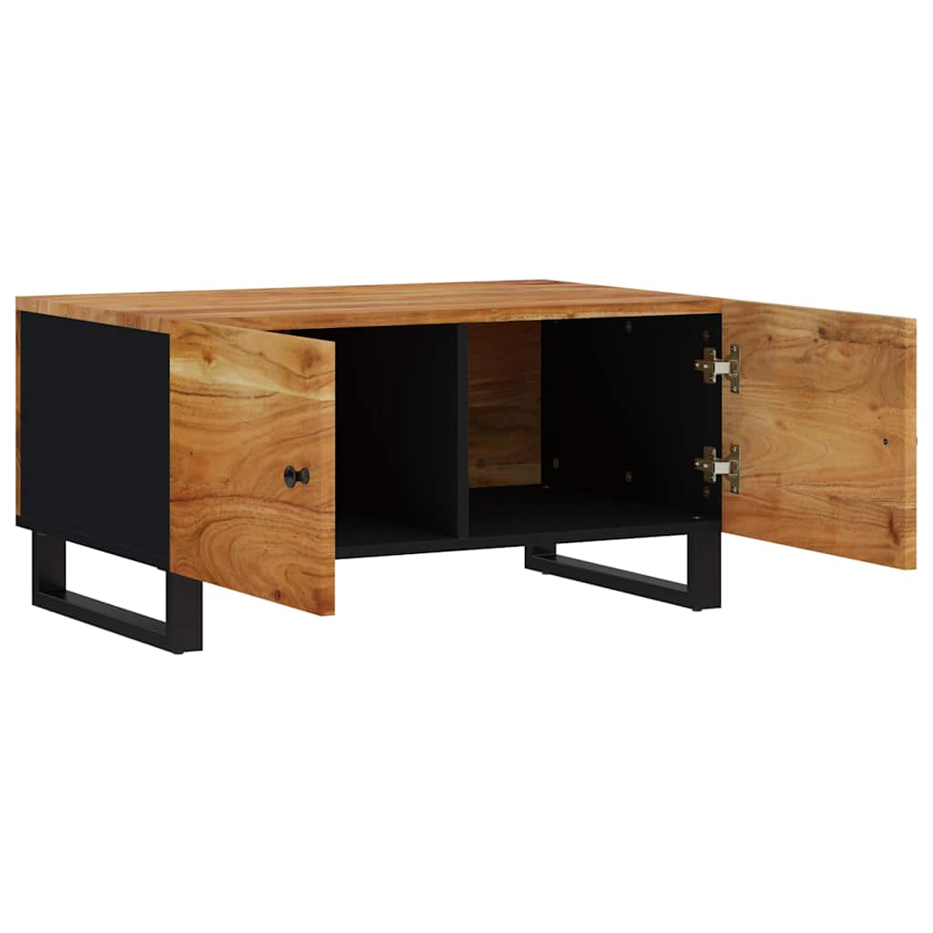 Sofabord 80x50x40 Cm Massivt Mangotræ Konstrueret Træ - Billede 5