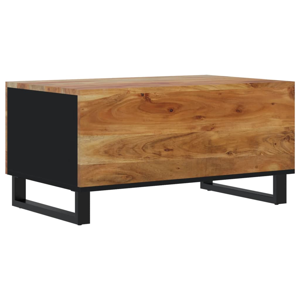 Sofabord 80x50x40 Cm Massivt Mangotræ Konstrueret Træ - Billede 6