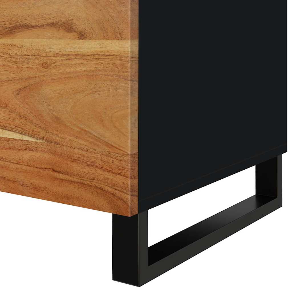 Sofabord 80x50x40 Cm Massivt Mangotræ Konstrueret Træ - Billede 8