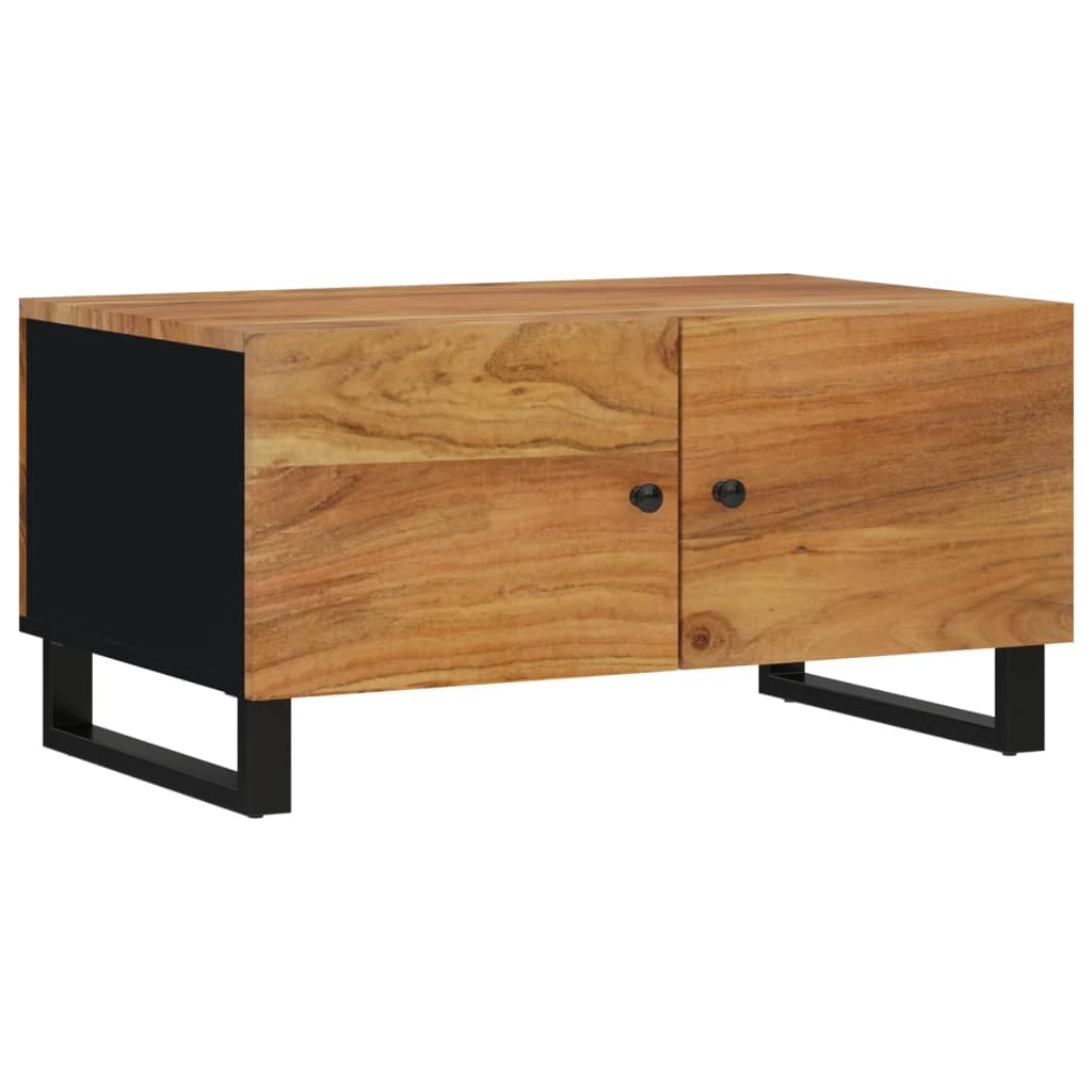Sofabord 80x50x40 Cm Massivt Mangotræ Konstrueret Træ - Billede 11