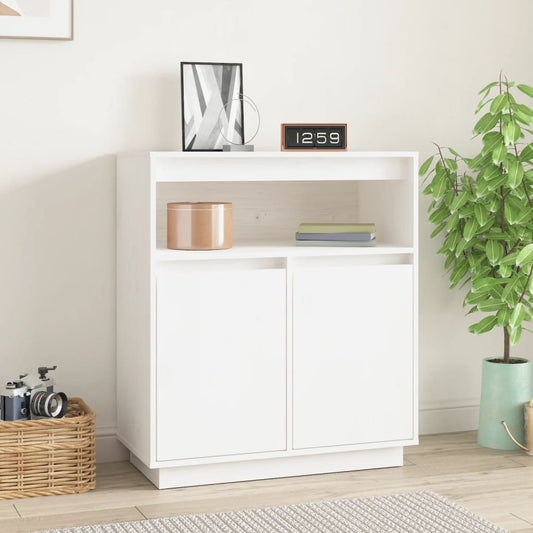 Skænk 70X34X80 Cm Massivt Fyrretræ