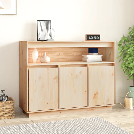 Skænk 104,5X34X80 Cm Massivt Fyrretræ