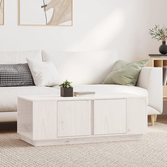 Sofabord 110X50X40 Cm Massivt Fyrretræ