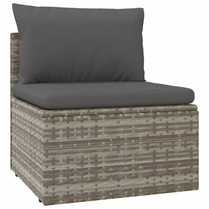 Midtermodul Til Havesofa Med Hynde 57x57x56 Cm Polyrattan