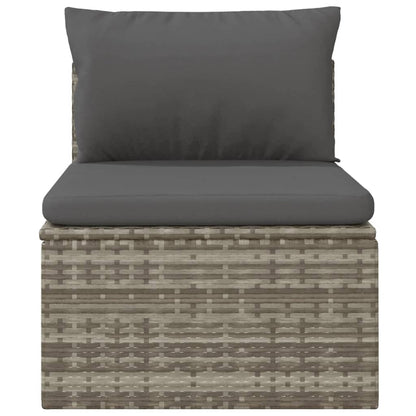 Midtermodul Til Havesofa Med Hynde 57x57x56 Cm Polyrattan