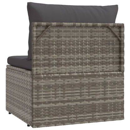 Midtermodul Til Havesofa Med Hynde 57x57x56 Cm Polyrattan