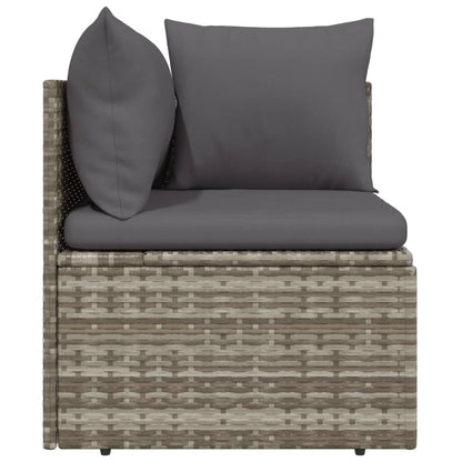 Hjørnemodul Til Havesofa Med Hynde 57x57x56 Cm Polyrattan