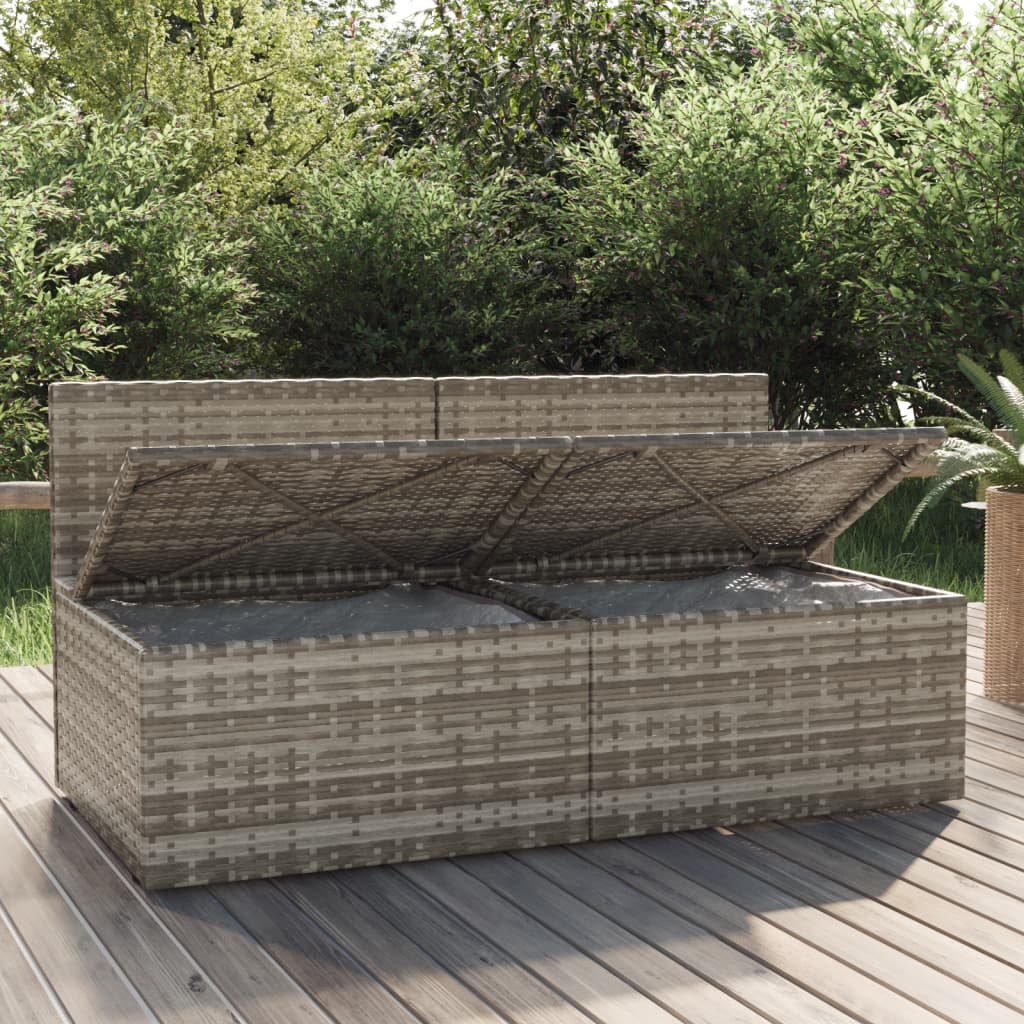 Midtermodul Til Havesofa Med Hynde 57x57x56 Cm Polyrattan