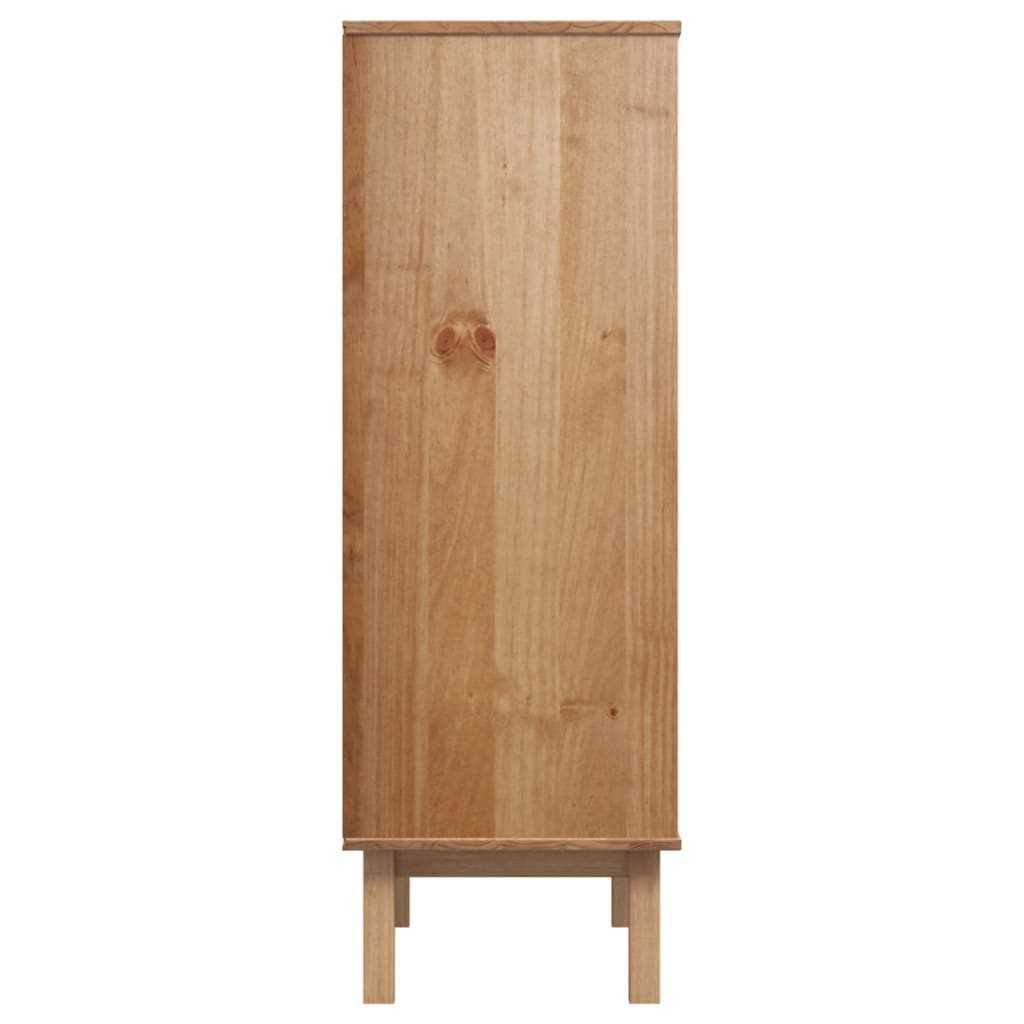 Højskab Otta 85x43x125 Cm Massivt Fyrretræ - Billede 5