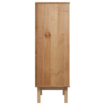 Højskab Otta 85x43x125 Cm Massivt Fyrretræ - Billede 5