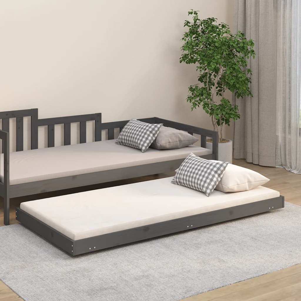 Sengeramme Uden Madras Massivt Fyrretræ