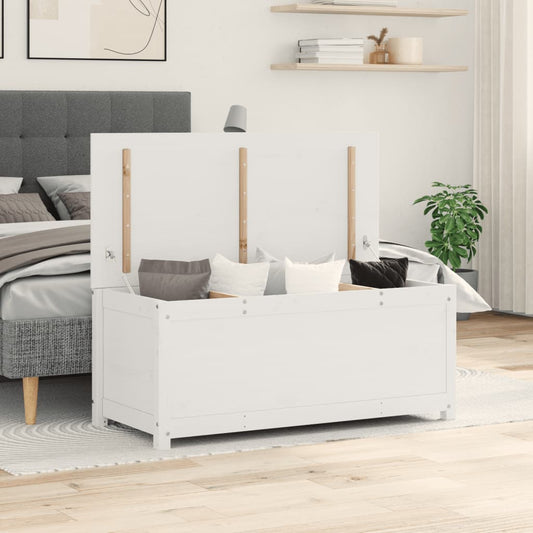 Opbevaringskasse 110X50X45,5 Cm Massivt Fyrretræ