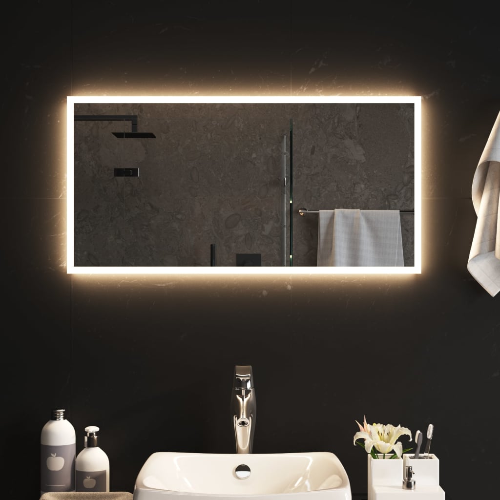 Badeværelsesspejl Med Led-lys