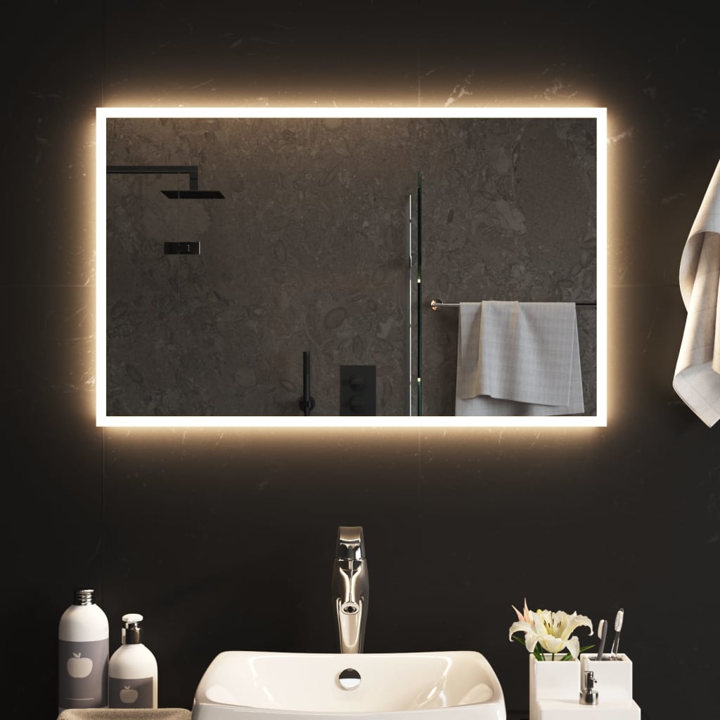 Badeværelsesspejl Med Led-lys