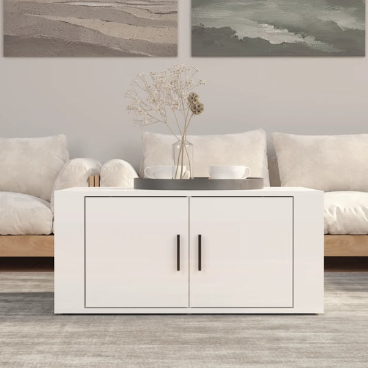 Sofabord 80X50X36 Cm Konstrueret Træ