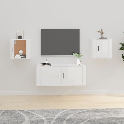 Væghængt Tv-skab 57x34,5x40 Cm - Variant 816645