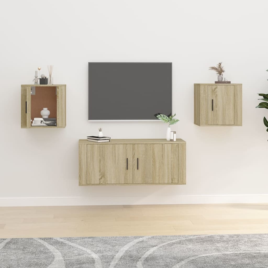 Væghængt Tv-skab 57x34,5x40 Cm - Variant 816647