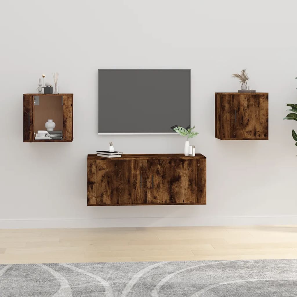 Væghængt Tv-skab 57x34,5x40 Cm - Variant 816651