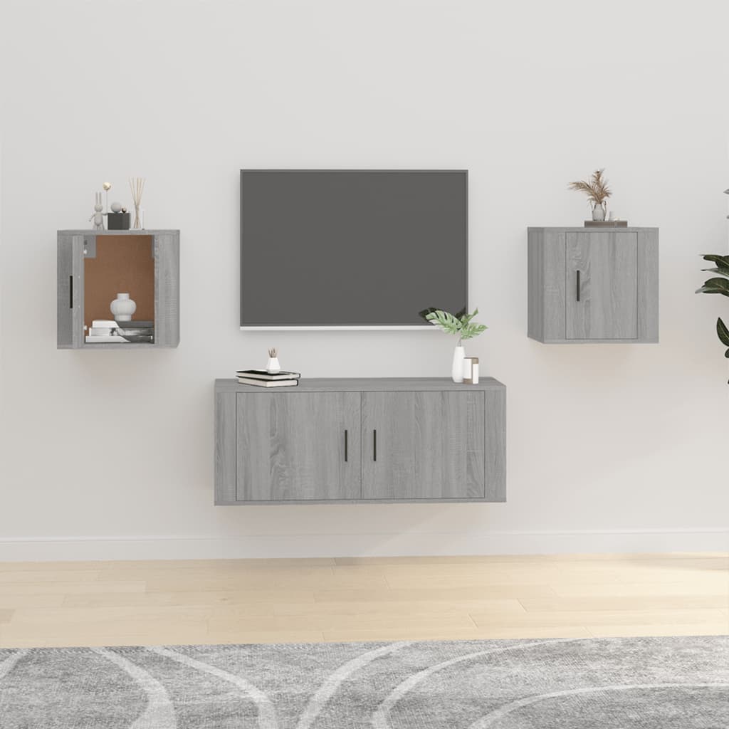 Væghængt Tv-skab 57x34,5x40 Cm - Variant 816653