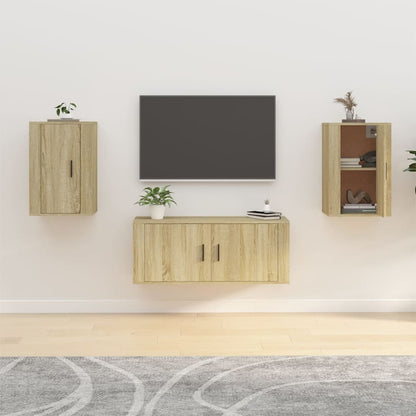 Væghængt Tv-skab 57x34,5x40 Cm - Variant 816663