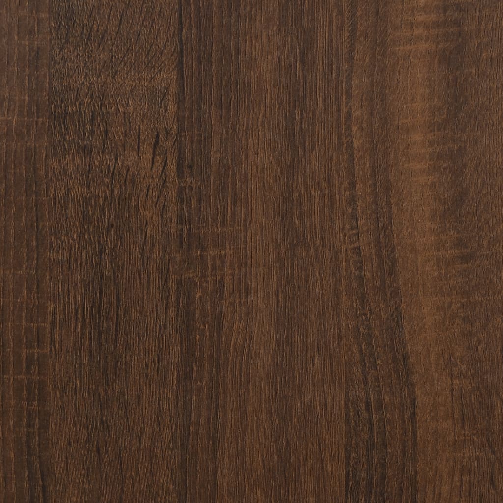 Vægmonteret TV-skab 40x34,5x60 Cm Egetræ Brun - Billede 10