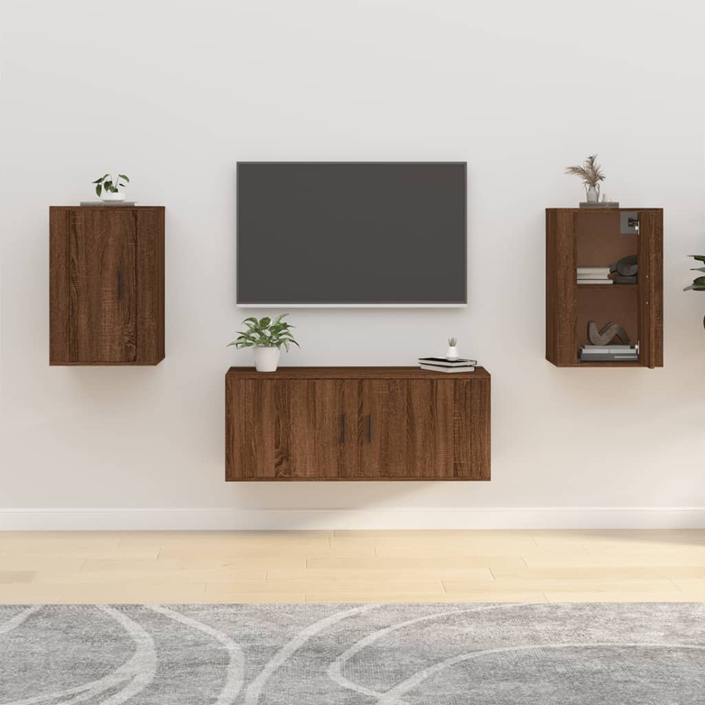 Væghængt Tv-skab 57x34,5x40 Cm - Variant 816671