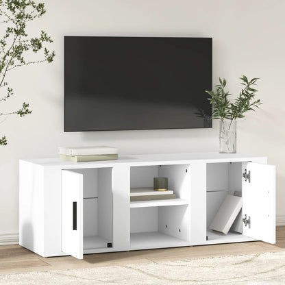 Tv-bord 100x31,5x35 Cm Konstrueret Træ - Billede 3