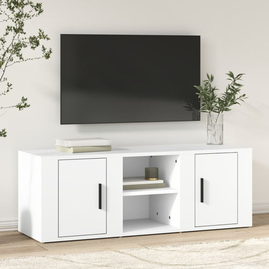Tv-bord 100x31,5x35 Cm Konstrueret Træ - Hovedbillede