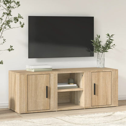 Tv-bord 100x31,5x35 Cm Konstrueret Træ