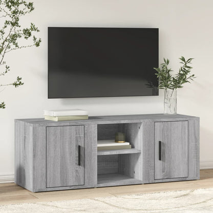 Tv-bord 100x31,5x35 Cm Konstrueret Træ